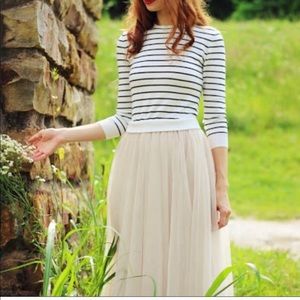 ModCloth English Factory Tokyo Gift Twofer Dress M